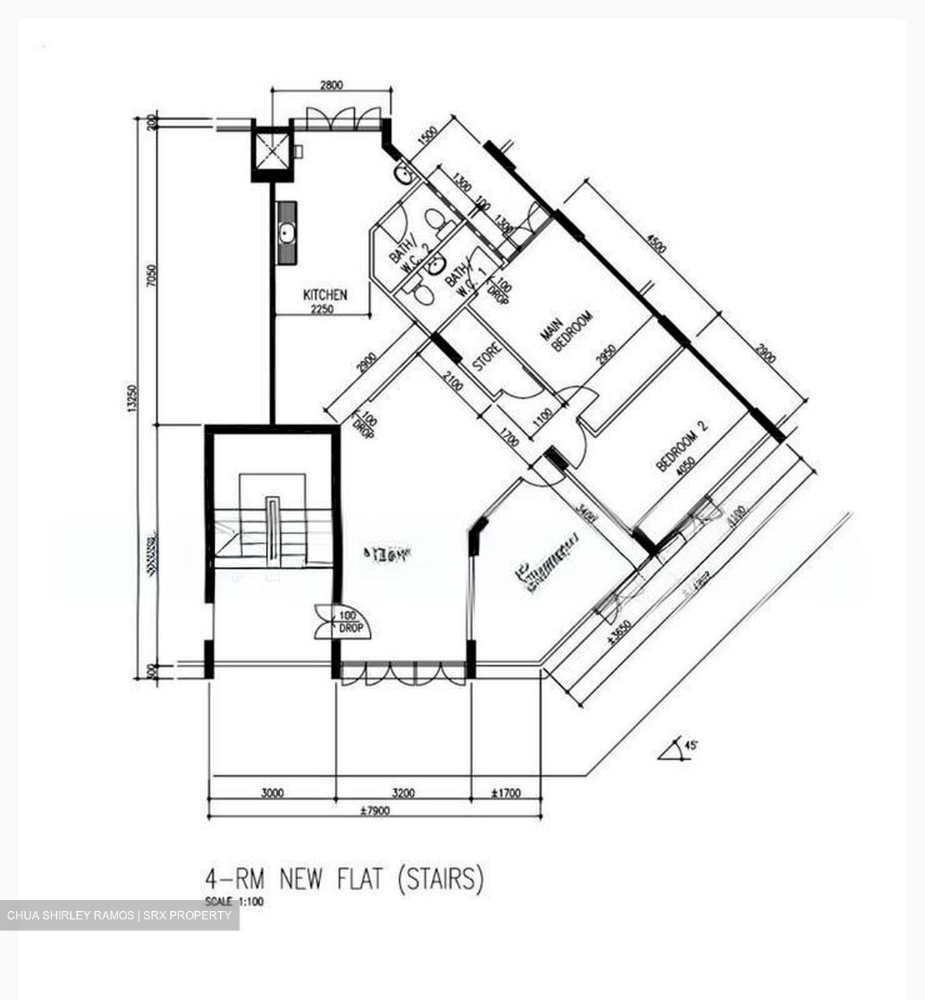 Blk 54 Pipit Road (Geylang), HDB 4 Rooms #500256001